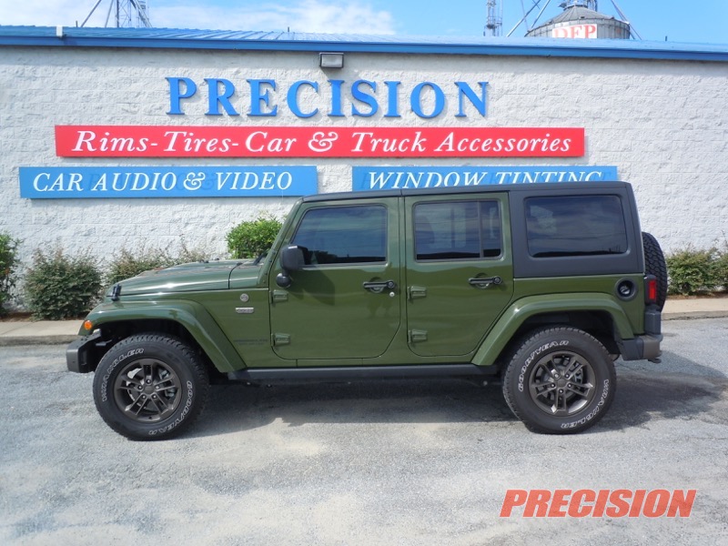 Jeep Wrangler Accessories, Wheels and Tint for Colquitt Client