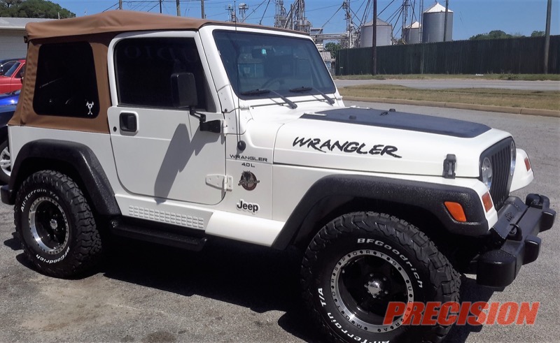 Jeep Wrangler Sahara Line-X Upgrades for Donalsonville Client