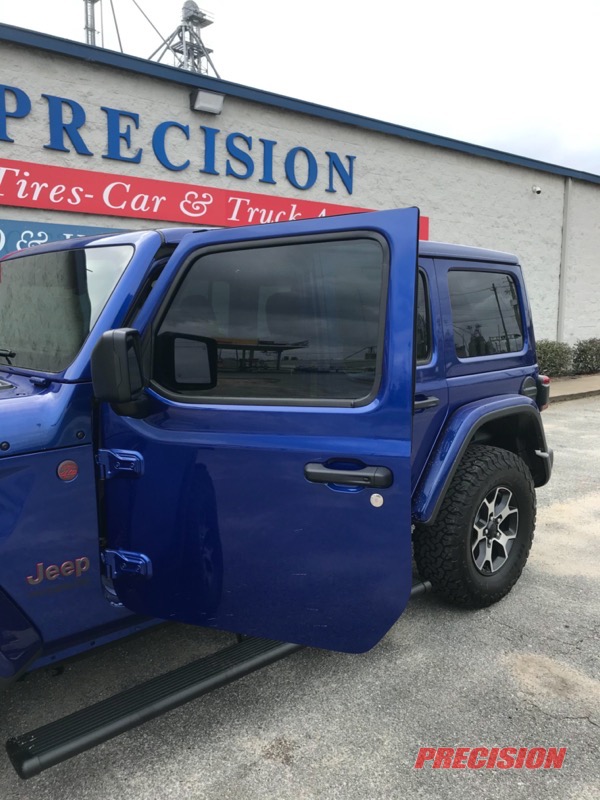 Power Steps and Window Tint Set a 2020 Jeep Wrangler Rubicon Apart