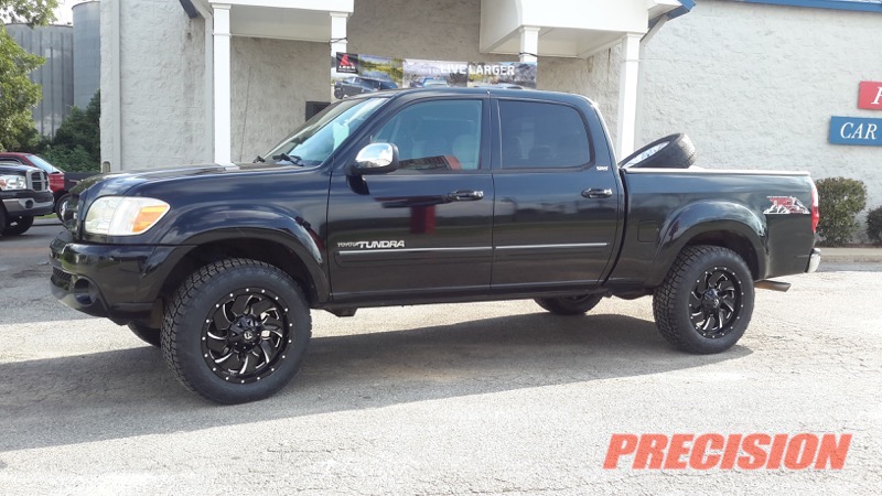 Black Toyota Tundra Fuel Wheels Nitto Tires-0