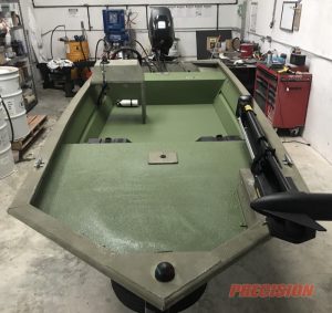Aluminum Boat Spray-in Liner