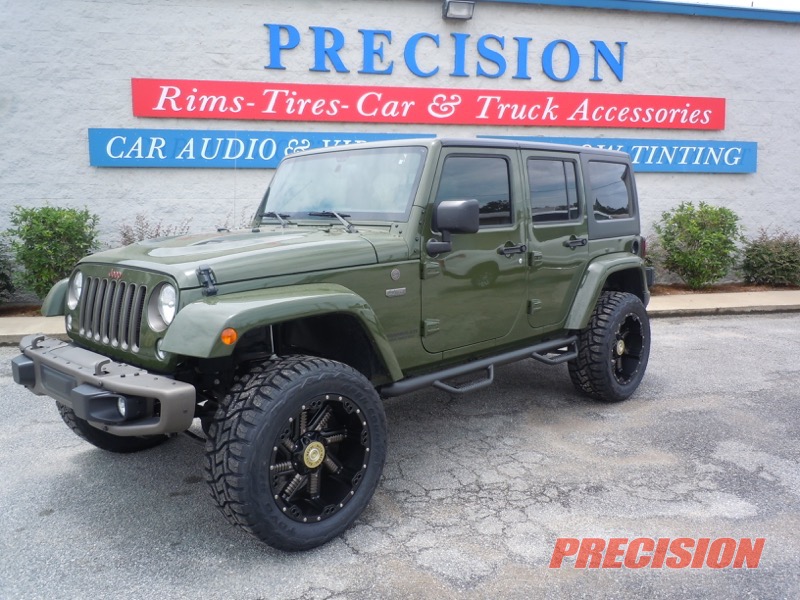 Jeep Wrangler Accessories, Wheels and Tint for Colquitt Client
