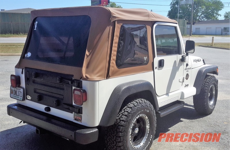 Jeep Wrangler Sahara LineX Upgrades for Donalsonville Client