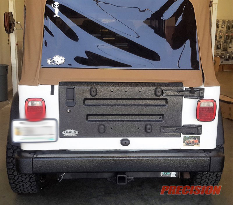 Jeep Wrangler Sahara LineX Upgrades for Donalsonville Client