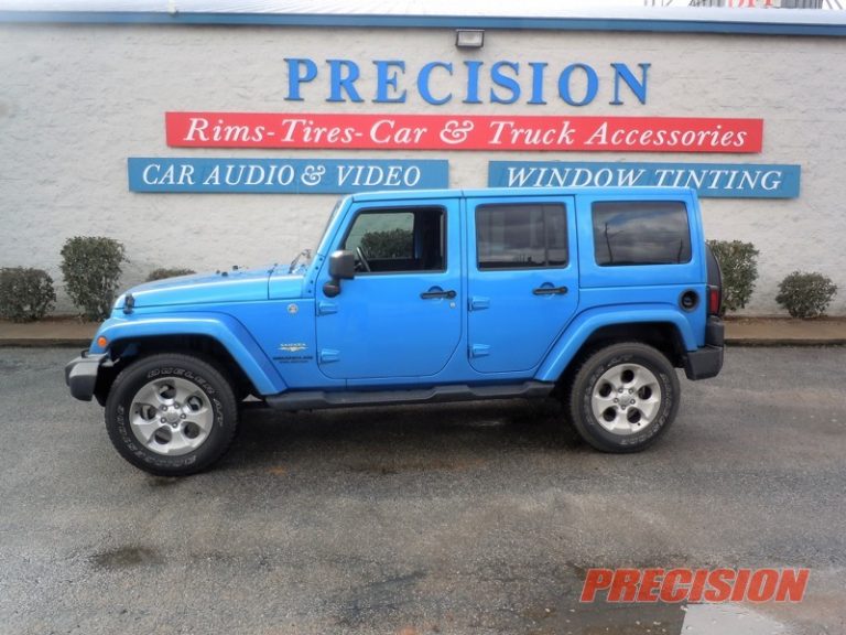 Jeep Wrangler Unlimited Wheels and Tires for Quincy Client