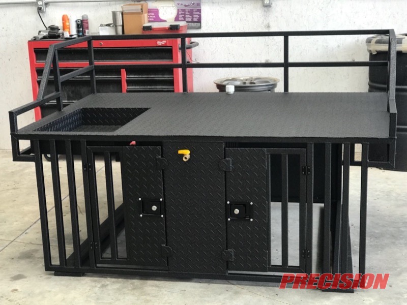 Local Client Adds CustomBuilt 2018 Ford F150 Dog Box