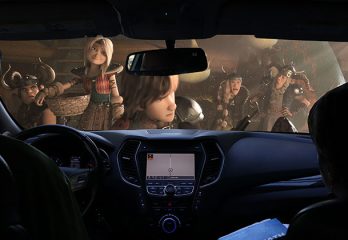 A movie in a car