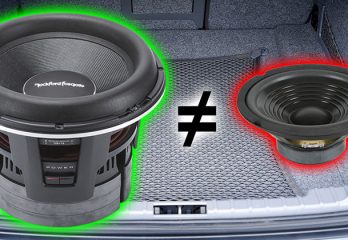Can I Swap the Factory Subwoofer in My Car for Better Performance