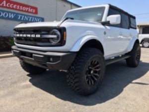 Wheel, Tire, Suspension and Tint Upgrade for Colquitt Ford Bronco
