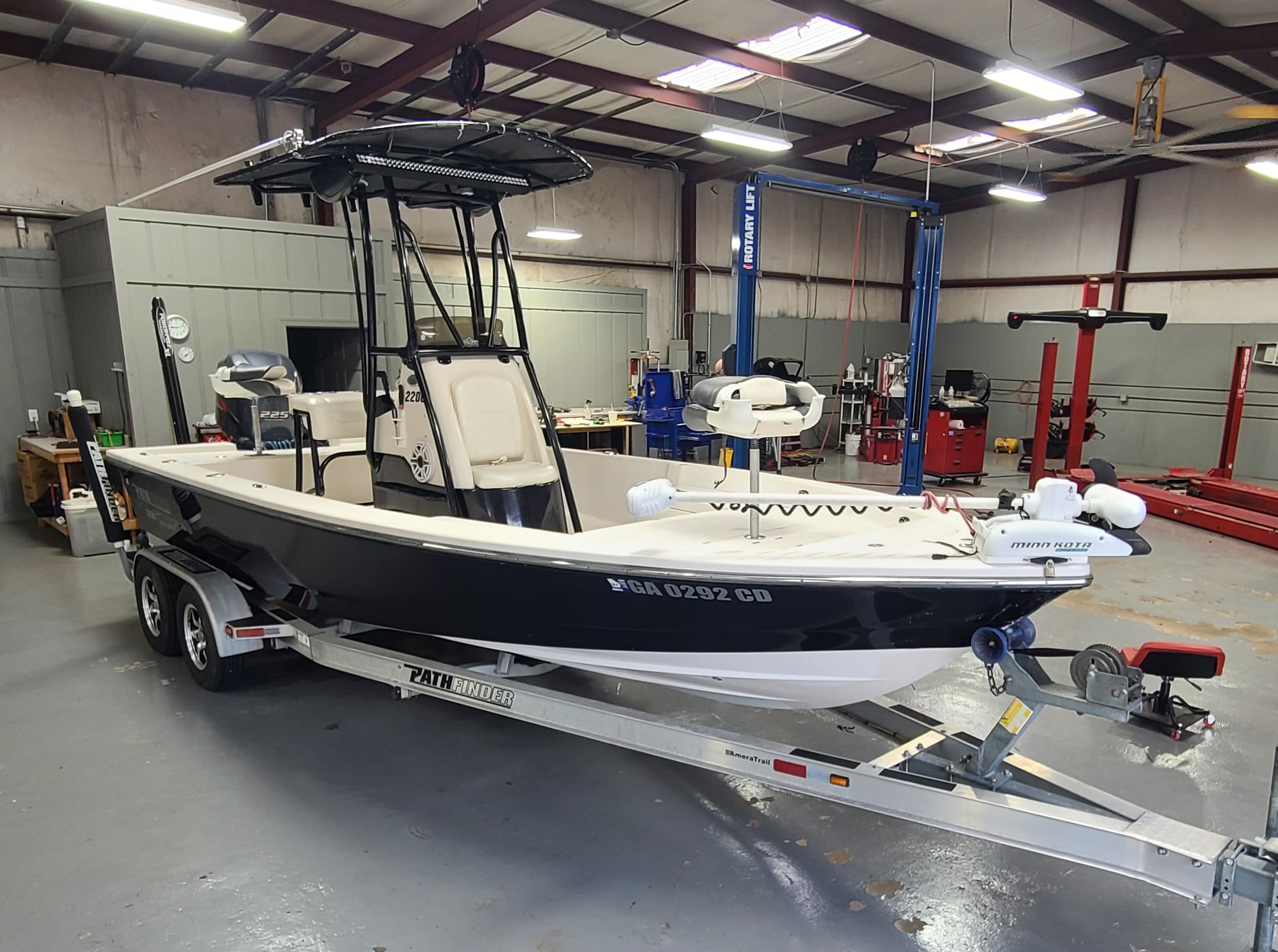 Pathfinder Fishing Boat Stereo Upgrade For Moultrie Client Pathfinder Fishing Boat Stereo Upgrade For Moultrie Client