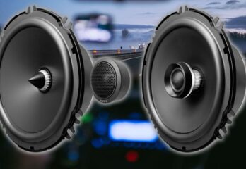 Two speakers and a tweeter